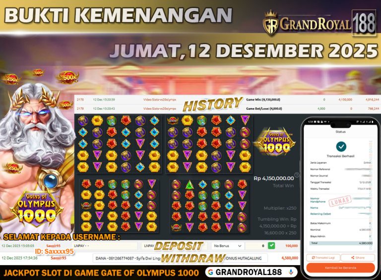BUKTI KEMENANGAN 12 DES