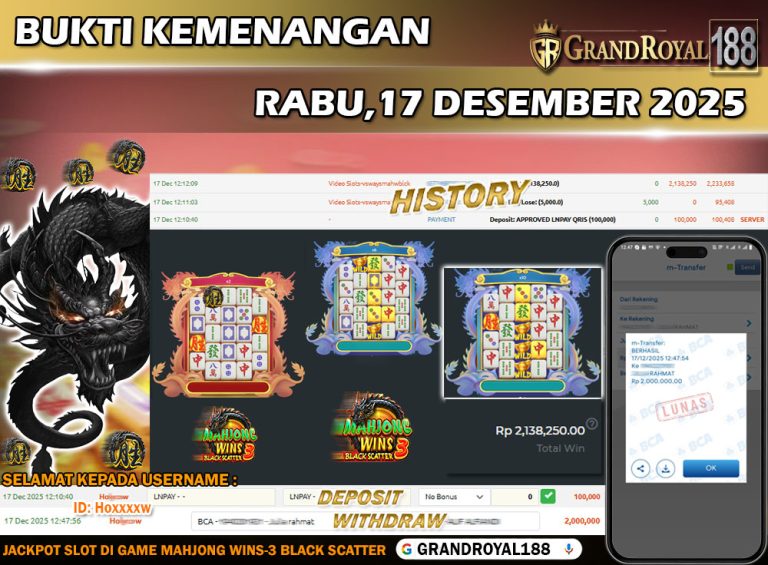 BUKTI KEMENANGAN D'WA 17 DES