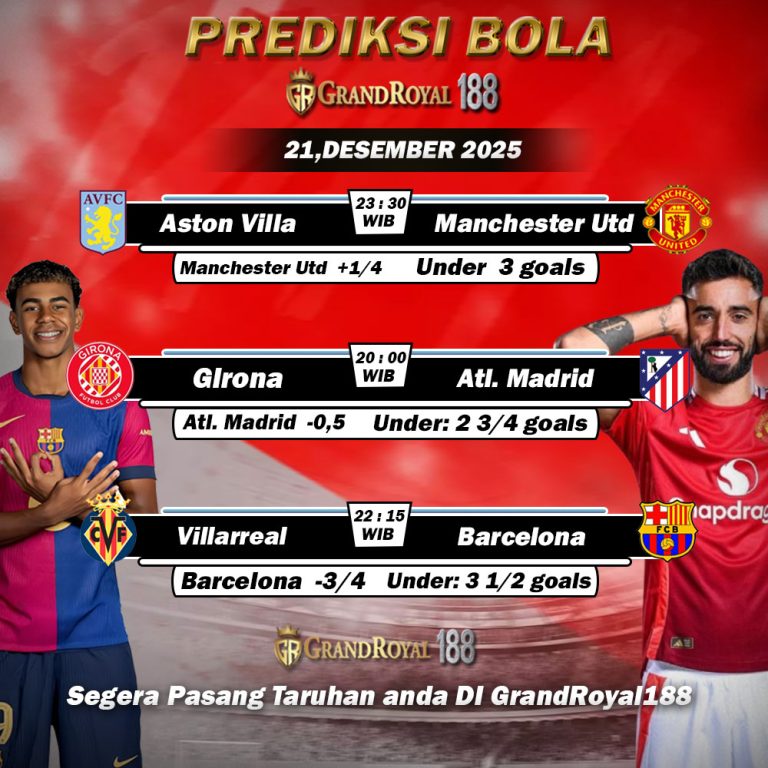 PREDIKSI BOLA MINGGU21